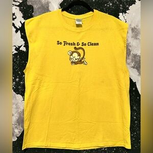 So Fresh & Clean Cartoon Monkey Shirt